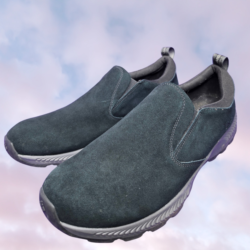Columbia Black Dark Gray Landroamer Slip-On Camper Comfy Shoes Mens Sz  US 15